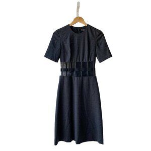 Versus Versace Mesh Cutout Dress